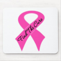 Breast Cancer Find The Cure Mouse Pads
