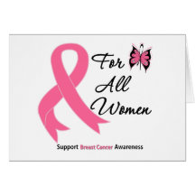 Breast Cancer For All Women Card