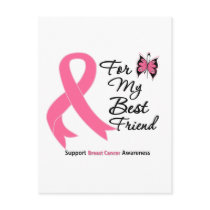 Breast Cancer For My Best Friend Post Card