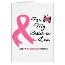 Breast Cancer For My Sister-in-Law Card