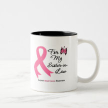 Breast Cancer For My Sister-in-Law Mugs