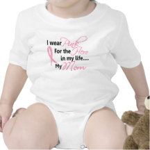 Breast Cancer HERO IN MY LIFE, MY MOM 1 Tee Shirt
