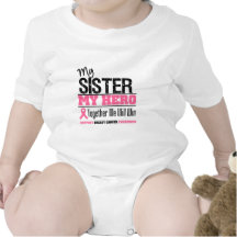 Breast Cancer Hero Sister Tshirt