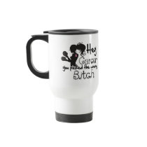 Breast Cancer Hey You Picked The Wrong Bitch Coffee Mugs