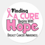 Breast Cancer HOPE 5 Stickers
