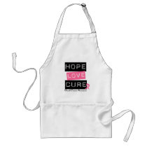 Breast Cancer Hope Love Cure Aprons