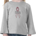 Breast Cancer Hope t-shirts