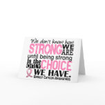 Breast Cancer How Strong We Are cards