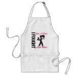 Breast Cancer I Fought Like A Girl and Won Apron