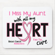 Breast Cancer I Miss My Aunt Mousemats