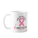 Breast Cancer I Support My Friend mugs