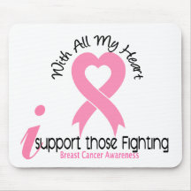 Breast Cancer I Support Those Fighting Mouse Mat