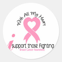 Breast Cancer I Support Those Fighting Stickers