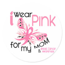 Breast Cancer I WEAR PINK FOR MY MOM 45