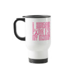 BREAST CANCER I Wear Pink For My Mummy 16 mugs