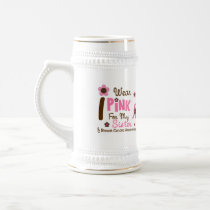 Breast Cancer I Wear Pink For My Sister 12 Coffee Mug