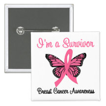 Breast Cancer I'm a Survivor Pin
