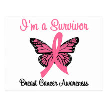 Breast Cancer I'm a Survivor Postcards