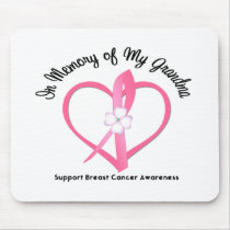 Breast Cancer In Memory of My Grandma Mouse Pads