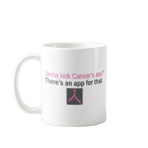 Breast Cancer iPhone App Coffee Mugs