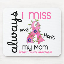 Breast Cancer Miss My Mum 3 Mousemats