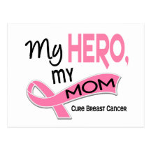 Breast Cancer MY HERO, MY MOM 42 Postcards