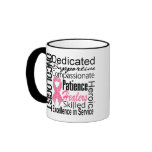Breast Cancer Oncologist Collage Coffee Mugs