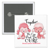Breast Cancer Pink Poodles Together 2