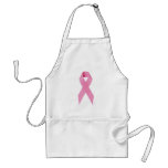 Breast Cancer Pink Ribbon Apron