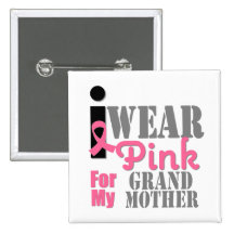 BREAST CANCER PINK RIBBON Grandmother