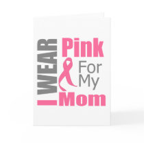 Breast Cancer Ribbon I Wear Pink Mum