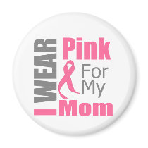 Breast Cancer Ribbon I Wear Pink Mum