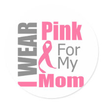 Breast Cancer Ribbon I Wear Pink Mum