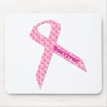 Breast Cancer Ribbon Mousepad