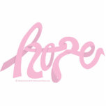Breast Cancer Ribbon of Hope photo sculptures