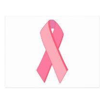 Breast Cancer Ribbon Original design! Postcards