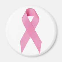 Breast Cancer Ribbon Refrigerator Magnet