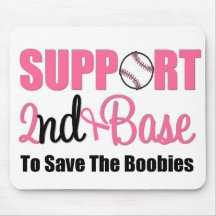 Breast Cancer Support 2nd Base Mousemat