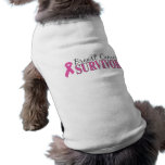Breast Cancer Survivor Doggie Tee Shirt