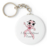 Breast Cancer Survivor Keychain
