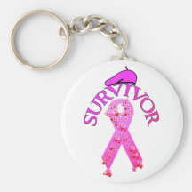Breast Cancer Survivor Keychains