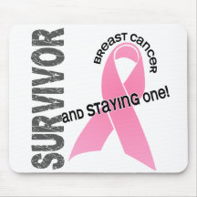 Breast Cancer Survivor Mouse Mats
