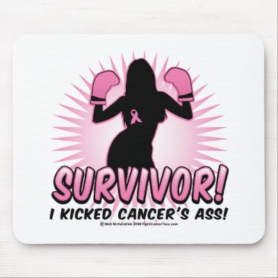 Breast Cancer Survivor Mouse Pads by fightcancertees
