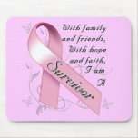 Breast Cancer Survivor mousepads