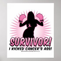 Breast Cancer Survivor Posters