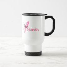 Breast Cancer Survivor Ribbon Coffee Mug