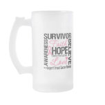 BREAST CANCER Survivors Motto mugs