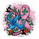 Breast Cancer Swallow Tattoo photo sculptures