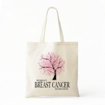 Breast Cancer Tree Tote Bag