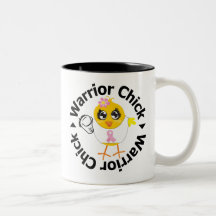Breast Cancer Warrior Chick Coffee Mug